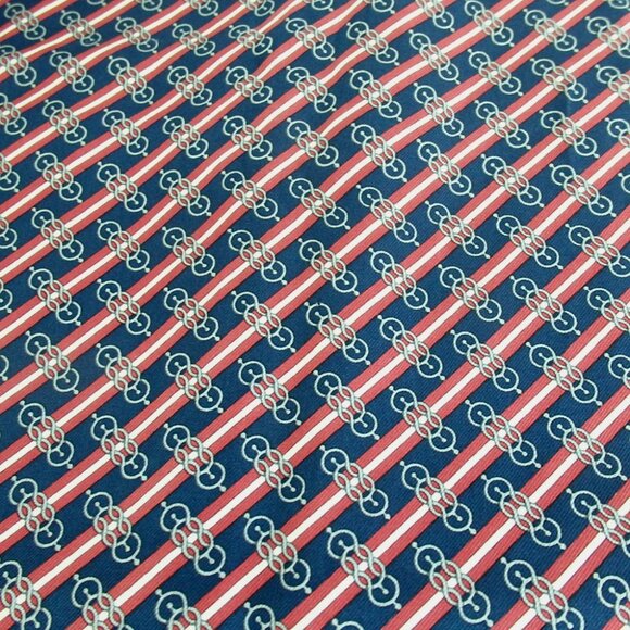 Authentic HERMES scarf Stall silk [Used] - Picture 4 of 6